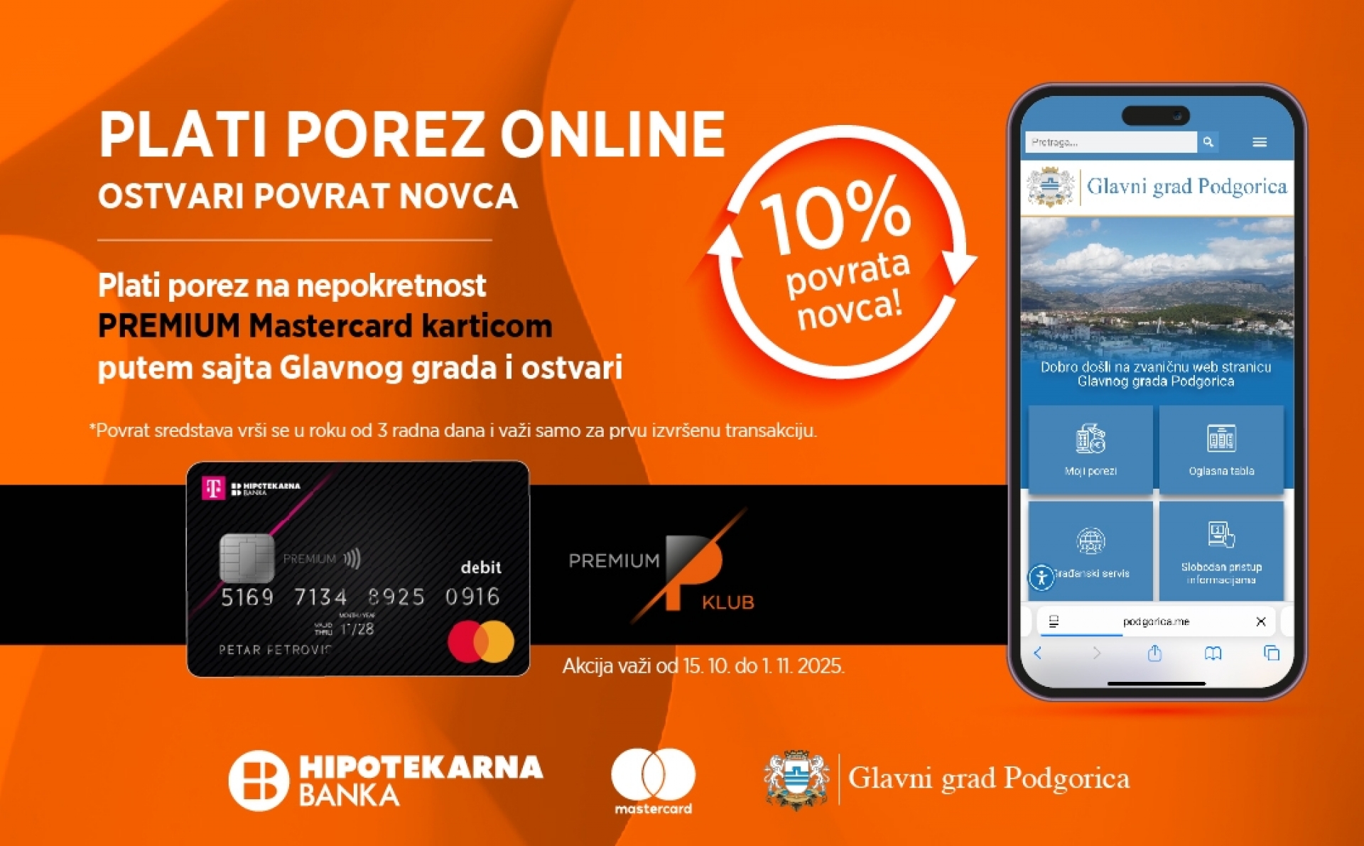 Platite porez na nepokretnosti ONLINE i ostvarite povrat novca!