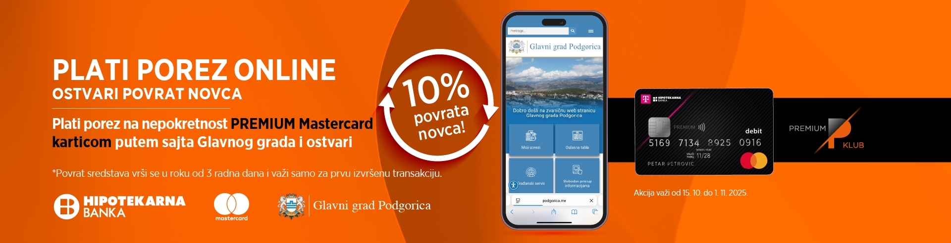 Platite porez na nepokretnosti ONLINE i ostvarite povrat novca!